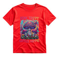 Stay Trippy Little Hippie T Shirt Psychedelic Mushroom Graphic Tee Trippy Sun Mushroom Shirt Boho Hippie Shirt Butterfly Mushroom Shirt Gift For Hippie Lovers