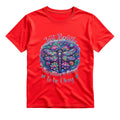 Just Breathe Everything Is Going To Be Okay T Shirt Psychedelic Dragonfly Graphic Tee Lotus Flower Shirt Spiritual Hippie Shirt Boho Dragonfly Shirt Gift For Yoga Lovers