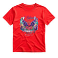 I Believe There Are Angels Among Us T Shirt Hippie Angel Wings Graphic Tee Boho Floral Wings Shirt Psychedelic Peace Sign Shirt Boho Roses Shirt Gift For Hippie Lovers