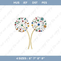 Cute Sewing Dandelion Embroidery File Quilting Equipment Design Machine Embroidery Pattern Quilter Gift Stitch Design